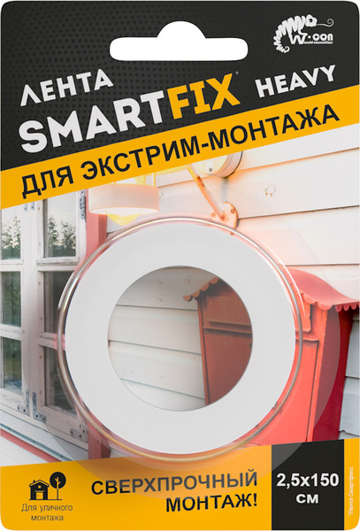 Скотч двухсторонний SmartFix Heavy SFV2515G - фото