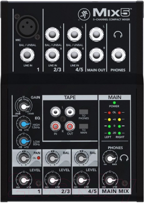 Микшерный пульт MACKIE Mix5  - фото