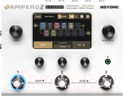Процессор электрогитарный Hotone Ampero II Stomp  - фото
