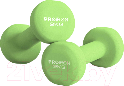 Набор гантелей Proiron Неопреновые / Г2020НЕО - фото