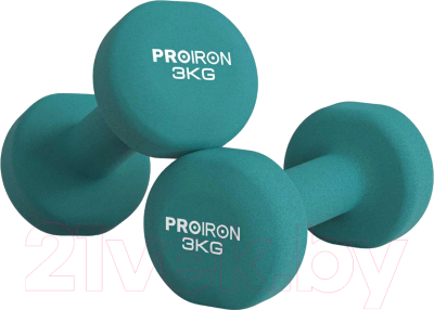 Набор гантелей Proiron Неопреновые / Г2030НЕО - фото