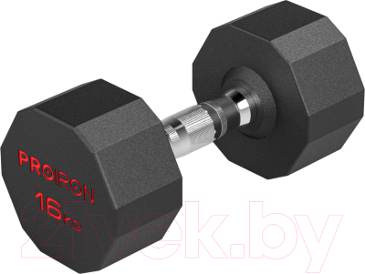 Гантель Proiron Обрезиненная / Г1160ОБР - фото