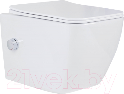 Унитаз подвесной с инсталляцией Roxen StounFix Slim 966127