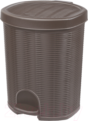 Мусорное ведро Эльфпласт Elegance EP337 с педалью - фото