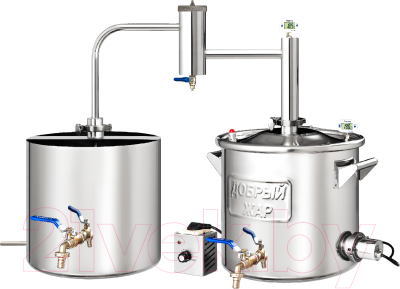 Дистиллятор бытовой ДОБРЫЙ ЖАР Дачный - фото