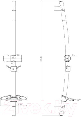 Душевая стойка LEMARK LM8064C