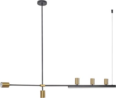 Люстра Kinklight Рия 07618-120.36 (латунь) - фото