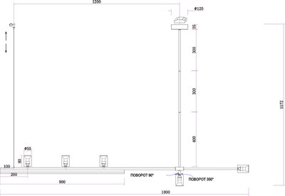 Люстра Kinklight Рия 07618-180.36