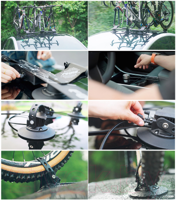 Автомобильное крепление для велосипеда Fovno Вакуумное ES-03B3 / MSC-FV2402