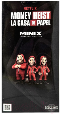 Фигурка коллекционная Minix Бумажный дом. Токио в маске / 13838