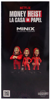 Фигурка коллекционная Minix Бумажный дом. Хельсинки в маске / 13852