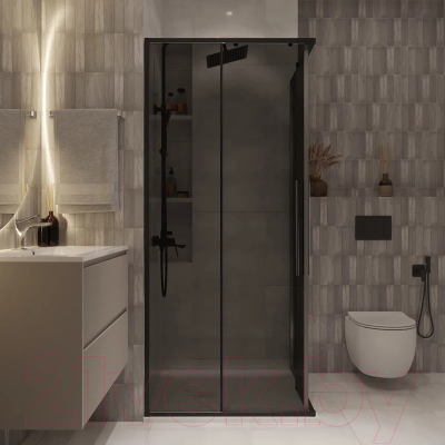 Душевой уголок Niagara NG-2823-34BLACK 90x90x195