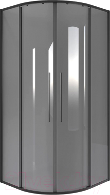 Душевой уголок Niagara NG-2827-34BLACK 100x100x195 - фото