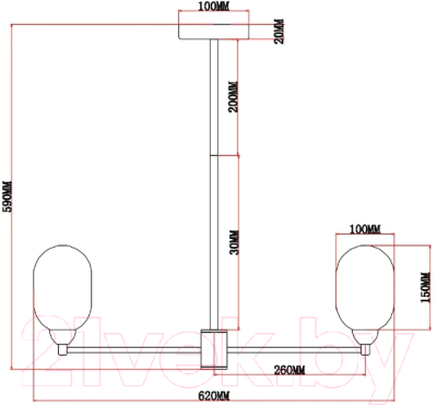 Люстра Moderli Gracy / V10850-6P