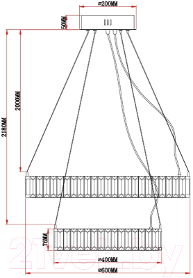Потолочный светильник Moderli Asti / V10735-PL