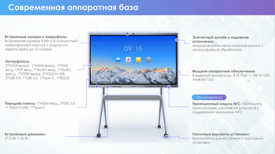 Интерактивная панель Hikvision DS-D5C65RB/B