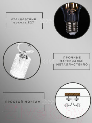 Люстра Aitin-Pro НПБ 02-3x60-101 / N4523/3