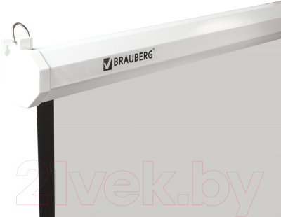 Проекционный экран Brauberg Wall / 236728