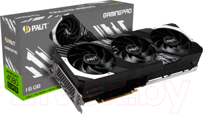 Видеокарта Palit RTX4080 Super GaminPro 16GB (NED408S019T2-1032A)