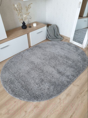 Коврик Витебские ковры Шегги овал 23С52-БК/ЭФ sh 34