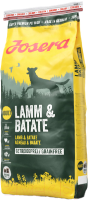 Сухой корм для собак Josera Lamb & Batate / 1221 - фото