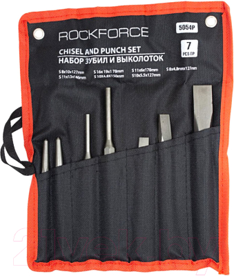 Набор зубил и выколоток RockForce RF-5054P