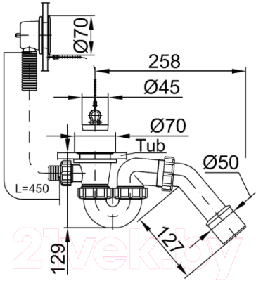 Сифон Styron STY-536