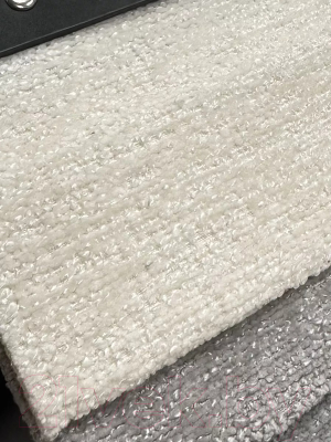 Кресло мягкое M-City Argos / 629M05451 (3018-01 белый шенилл/черный)