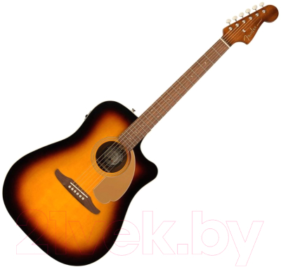 Электроакустическая гитара Fender Redondo Player Sunburst WN