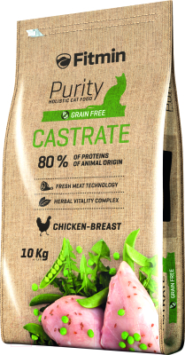 Сухой корм для кошек Fitmin Purity Castrate - фото