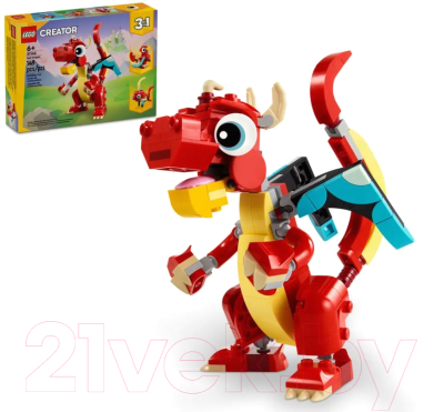 Конструктор Lego Creator Красный дракон 31145