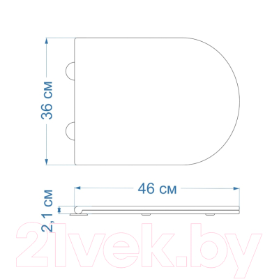Сиденье для унитаза Teymi S40201