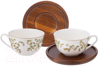 Набор для чая/кофе Lefard Березки / 85-2019 - фото