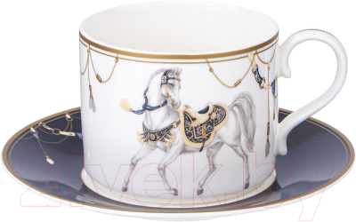 Чашка с блюдцем Lefard Horse Club / 590-583 - фото