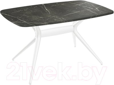 Обеденный стол Sheffilton SHT-TU30-2/TT41 120/80 МДФ бочкообразная - фото