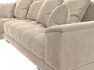 Диван угловой Лига Диванов НордСтар левый / 121105L