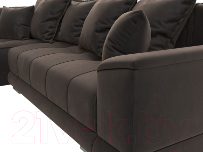 Диван угловой Лига Диванов НордСтар левый / 121109L