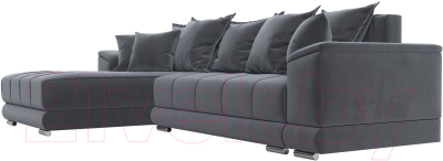 Диван угловой Лига Диванов НордСтар левый / 121110L