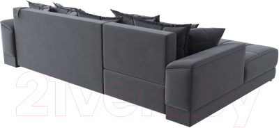 Диван угловой Лига Диванов НордСтар левый / 121110L