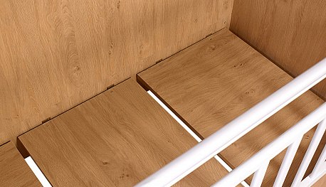 Детская кровать-трансформер Polini Kids Ameli 1150 / 0002759.31