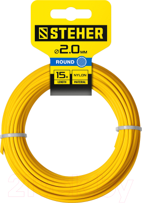 Леска для триммера Steher Круг 2мм 15м / 75001-2.0 - фото