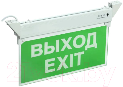 Светильник аварийный IEK ССА 2101 Выход-Exit / LSSA0-2101-3-20-K03 - фото