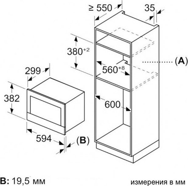 Микроволновая печь Bosch BFL7221W1