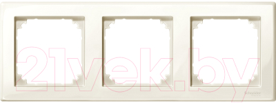 Рамка для выключателей и розеток Schneider Electric Merten MTN478344 - фото