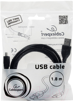 Кабель Cablexpert CCP-USB2-AM5P-6