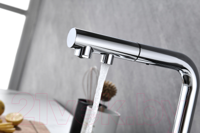 Смеситель Paulmark Serpentine Se213222-CR