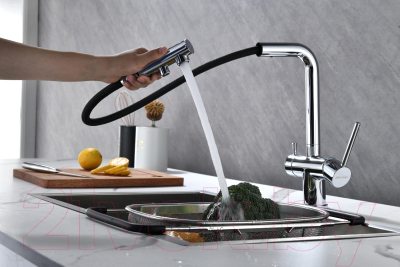 Смеситель Paulmark Serpentine Se213222-CR