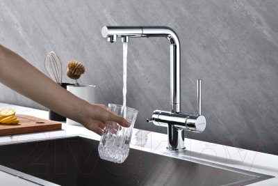 Смеситель Paulmark Serpentine Se213222-CR