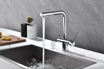 Смеситель Paulmark Serpentine Se213222-CR