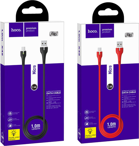 Кабель Hoco X45 Surplus AM-microBM